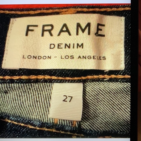 Frame Denim Skinny Jeans, Size 27 - Picture 8 of 16